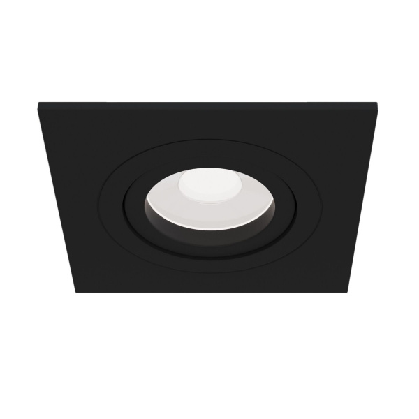 Светильник встраиваемый CITY DL X1 MR16 ALU BLACK | 92х92(75)x25mm