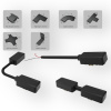 Коннектор для подключения гибкий H5 2TRA Black