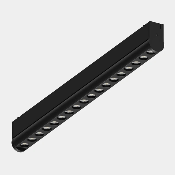Светильник BLACK BOOK MAGNETIC S25 48V 18W 36° 3000K CRI90 OSRAM | Черный корпус L356mm