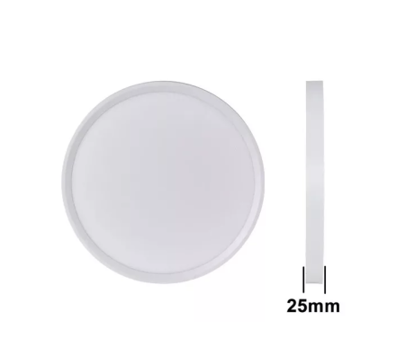 Светильник накладной RONDO 28W D300х25mm 4000K | Black