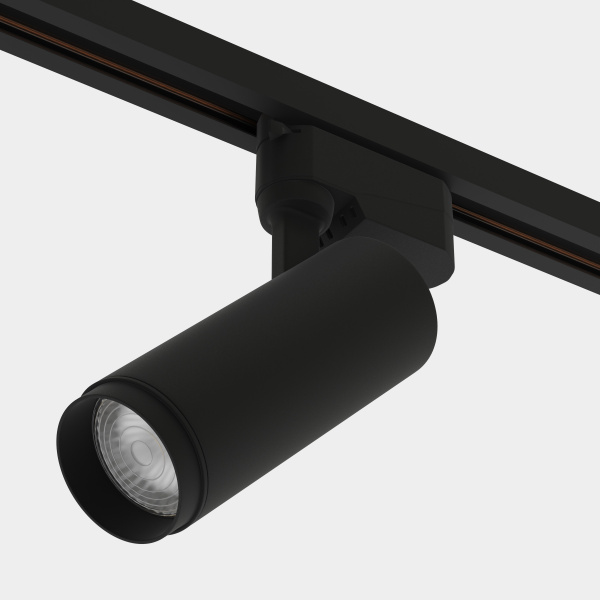 Светильник CITY ZOOM 20W 10°-60° 3ССТ 3000/4000/6000К CRI85 Черный 2TRA однофазный 220V 60x145mm