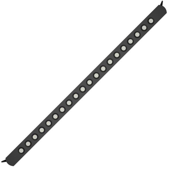 Светильник LINER 40W 36° 3ССТ 3000/4000/6000К CRI85 Черный 2TRA однофазный 220V  598x33x34mm