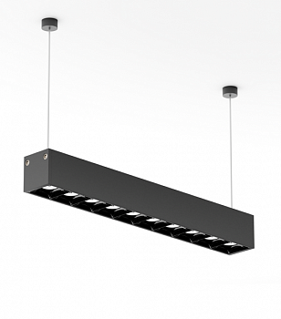 Светильник LINER T33 BLACK MASK 15W 4000К EPISTAR CRI90 48° IP40 Черный корпус 278x33x34mm | 220V
