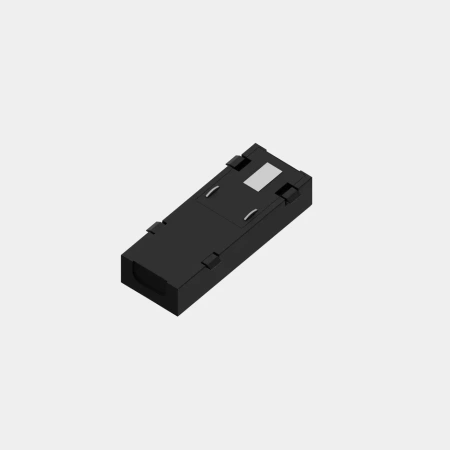 Прямой соединитель для шинопровода S25 2TRA | Black 60х20х10.5mm