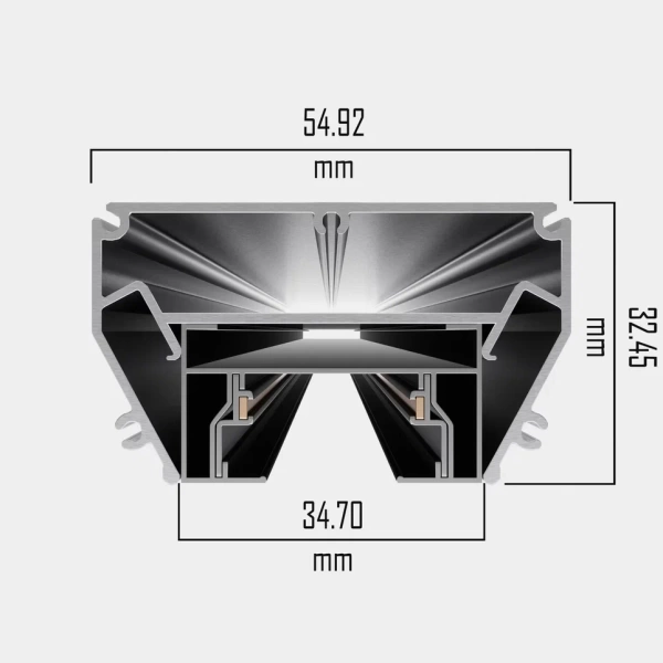 Торцевая заглушка для профиля  CITY 2TRA